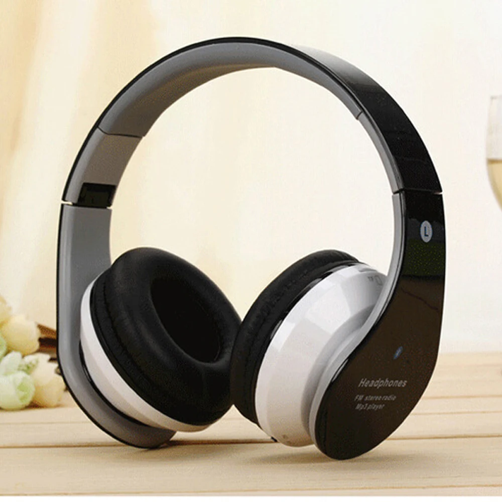 Складной HIFI бас беспроводной связи bluetooth наушники оголовье гарнитура спорта Mp3