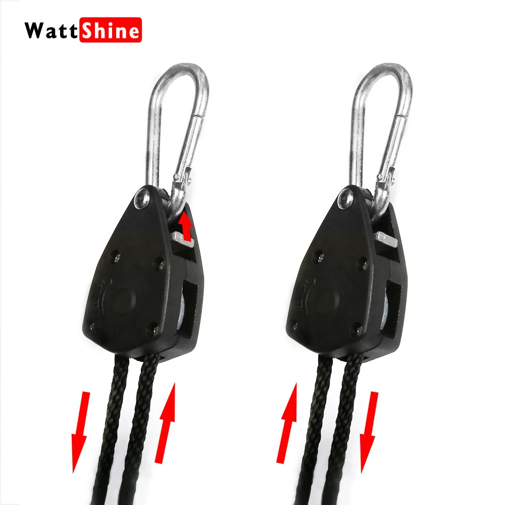 Светодиодный светильник вешалка на веревку для растений из нержавеющей стали 68