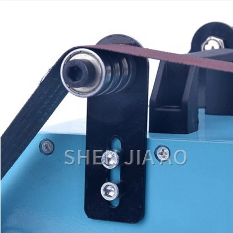 220V Double-head Small Desktop Double-axis Belt Machine Micro Double Sanding Home Polishing Grinding Knife Tool 750W | Инструменты