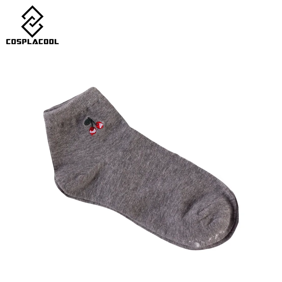 Носки женские хлопковые с вышивкой 5 цветов|womens cotton socks|socks harajukucotton socks |