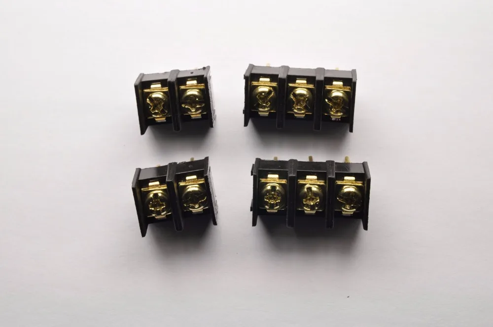 20 шт. 2 Pin 3 Pin винт черный PCB Клеммная колодка Разъем 10 мм Шаг KF1000-2P KF1000-3P