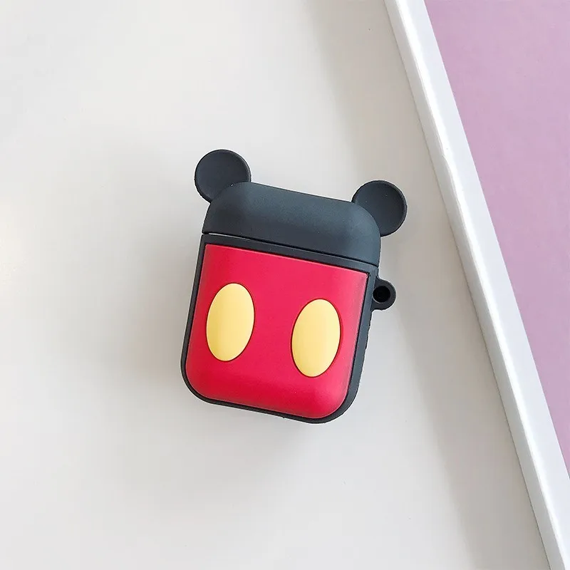 19 VOZRO мультфильм беспроводной Bluetooth наушники чехол для Apple AirPods силиконовый зарядный чехол s защитный чехол для AirPods - Цвет: 19