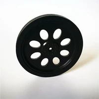 25t servo wheel 70mm rubber tire robot smart car diy accessories