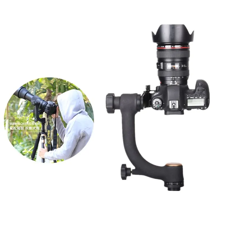 Оригинальный QZSD Pro 1/4 &quot360 градусов Поворотный панорамный шарнирный зажим штатив
