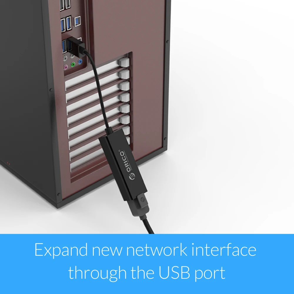 ORICO USB 2 0 гигабитный Ethernet адаптер к RJ45 lan сетевая карта для Windows 10 8 1 7 XP Mac OS ноутбук