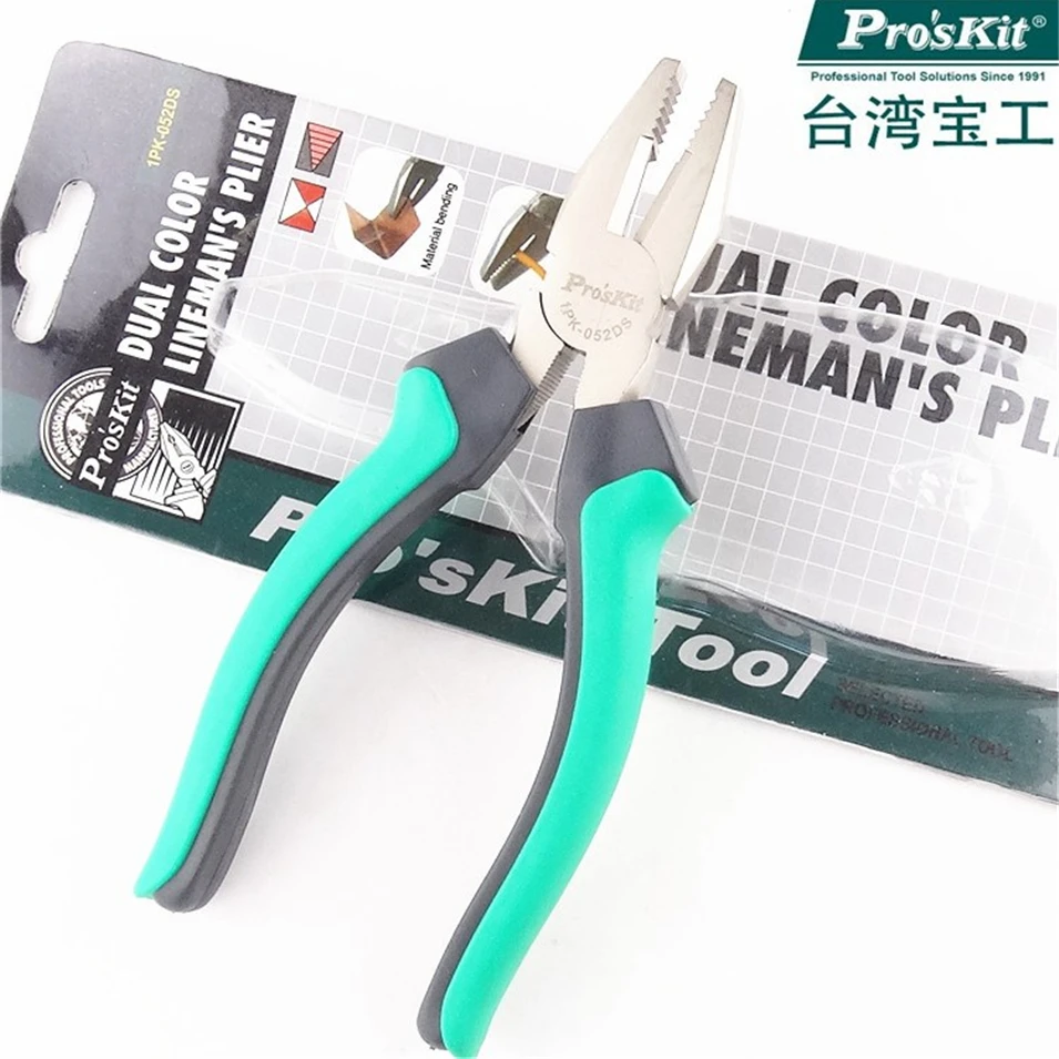 

proskit 1PK-067S 1PK-051DS 1PK-052DS Electrician Pliers Wire Nipper Cable Cutter Hand Tools Diagonal pliers Wire cutters