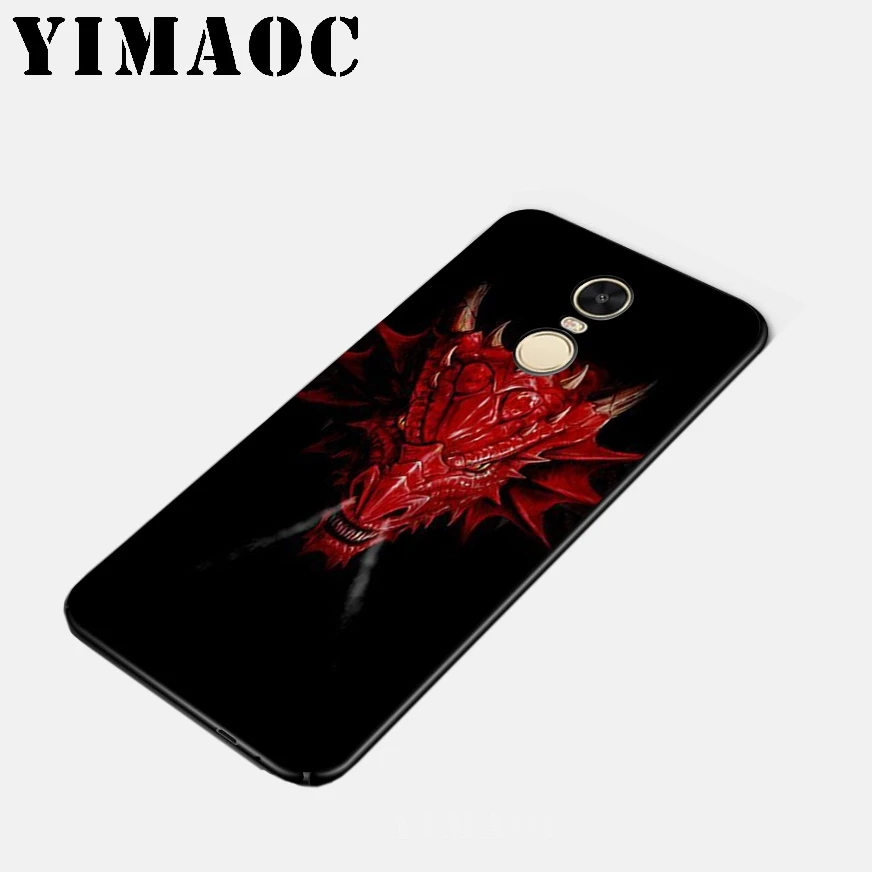 Мягкий силиконовый чехол YIMAOC Dragon Eye для Xiao mi Red 6 Note 4X 4A 5A 5 Plus A1 A2 Pro Lite 8 |