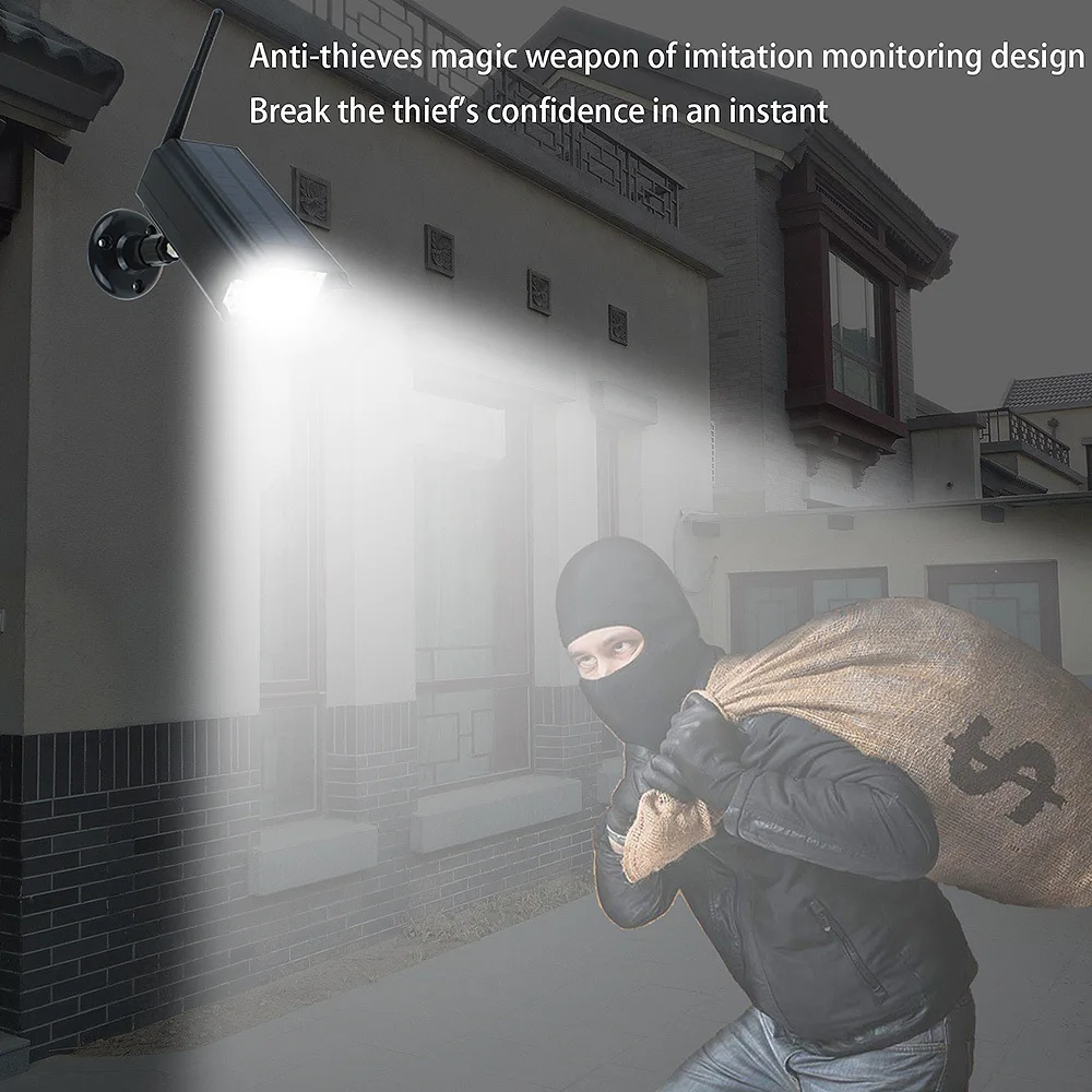 Наружная поддельная камера для домашней безопасности видеонаблюдения