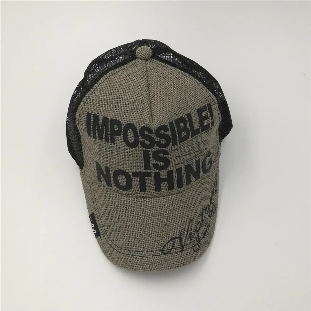 2017413 65cm XXL size summer Vintage linen CLOTH SPECIAL BIG SIZE Breathable Cotton Mesh Snapback gimme cap Trucker hat | Аксессуары для