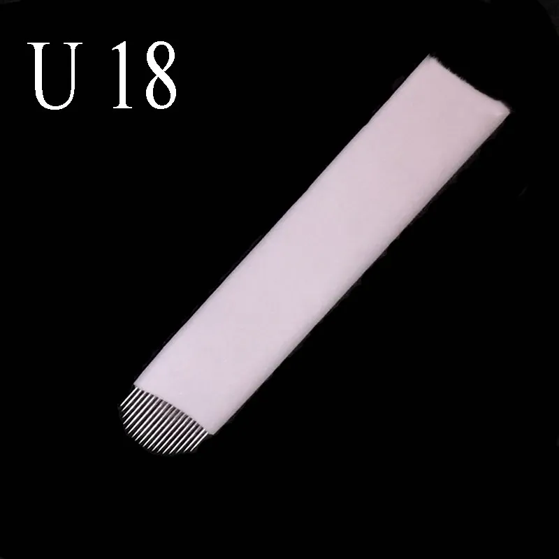 1000 шт. U образные иглы для татуировки 0 20 мм 18 пин|needles for permanent makeup|needle bladepermanent makeup