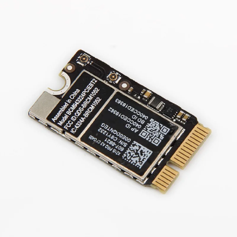 Новый Broadcom BCM943224PCIEBT2BX Bluetooth Wi Fi Беспроводной Mini PCI E Карты для Apple MacBook Air A1370