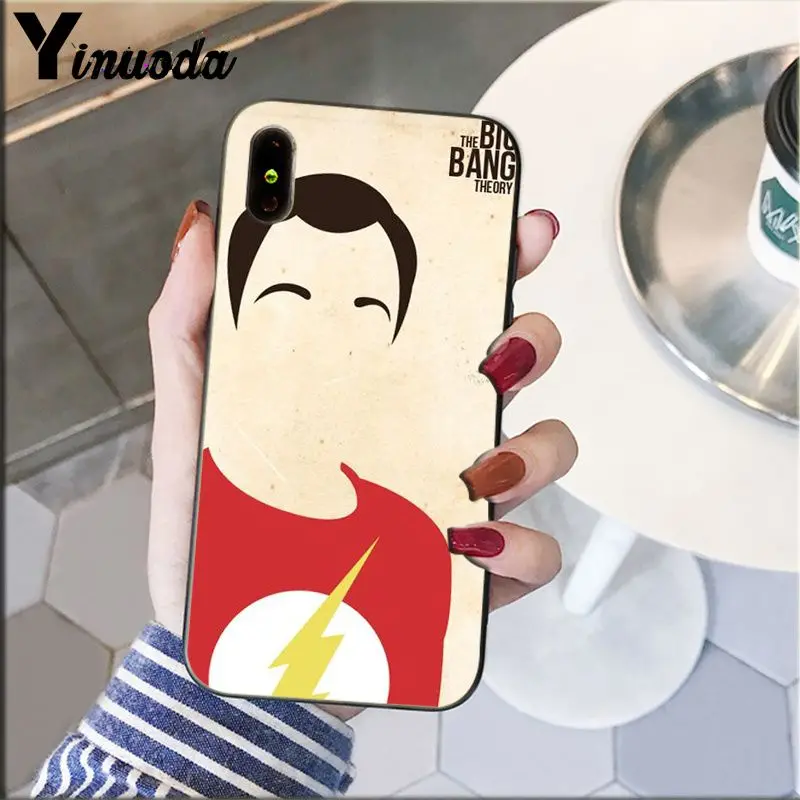 A12 Yinuoda Bazinga The Big Bang Theory ТВ шоу Coque Оболочка Чехол для телефона для iPhone 5 5Sx 6 7 7plus 8 8Plus X XS MAX XR - Цвет: A12