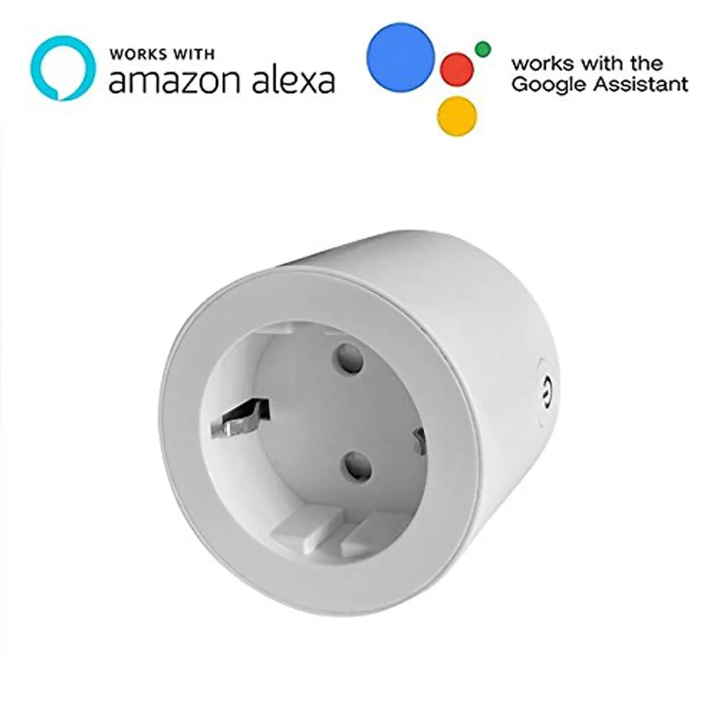 Умная вилка Wi Fi с поддержкой приложения Alexa Google Home программируемая умная розетка