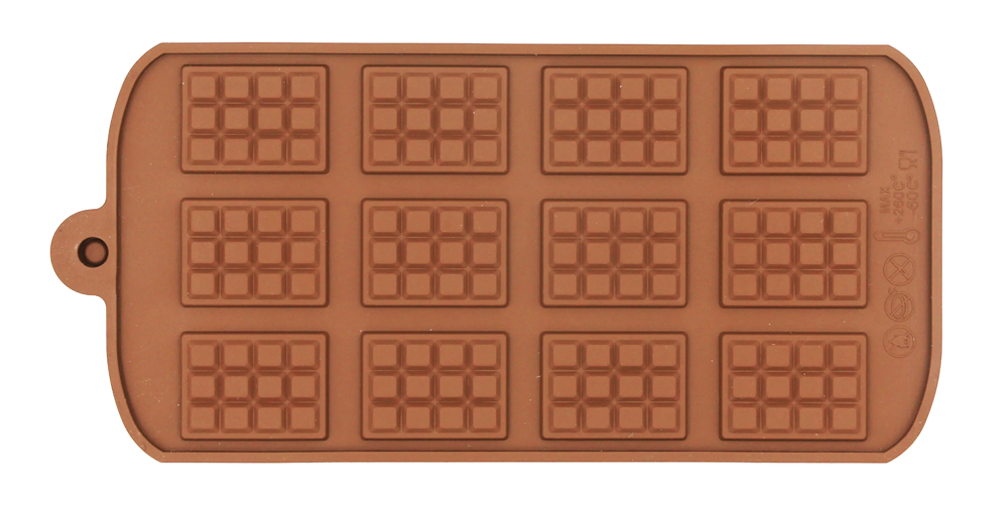 12 Even Chocolate Mold Silicone Mold Fondant Molds DIY Candy Bar Mould Cake Decoration Tools Kitchen Baking Accessories