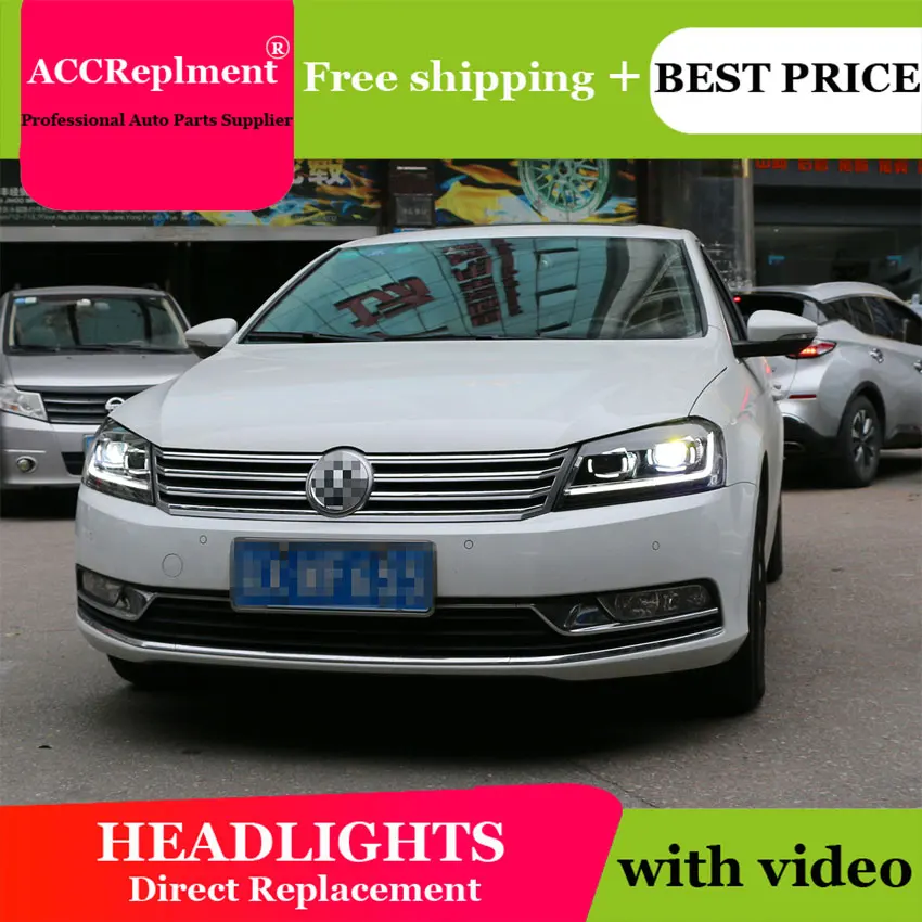 

Auto Lighting Style Head Lamp for European Passat led headlights 2012-2016 passat headlight led H7 hid Bi-Xenon Lens low beam