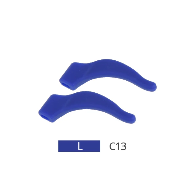 C13 SECG противоскользящие крючки для ушей, очки, аксессуары для очков, очки для глаз, силиконовая ручка, держатель для дужек, для очков, уличный спортивный инструмент - Цвет: C13