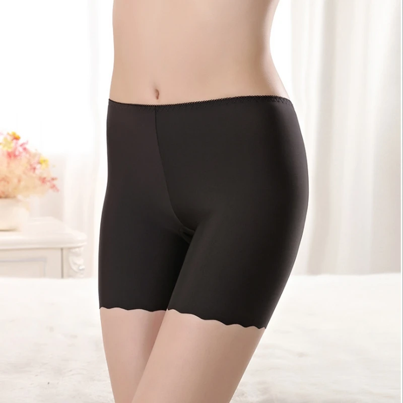

Safety Shorts White Female Short Pants Women Shorts Under The Dress Seamless Anti Emptied Shorty Girls Slimming Underwear