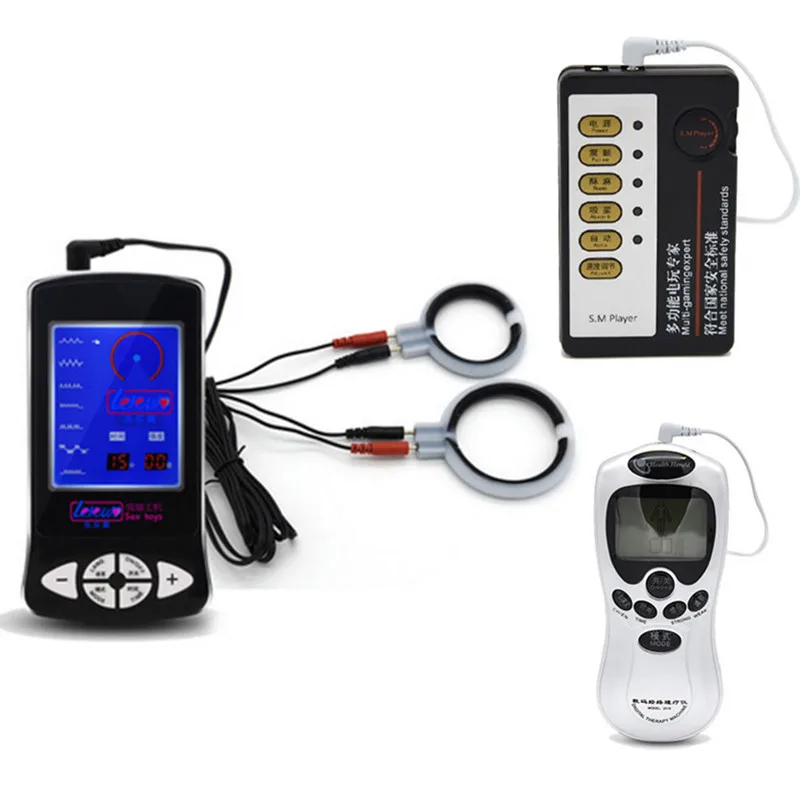 Медицинские тематические игрушки с белыми кольцами для пениса Задержка