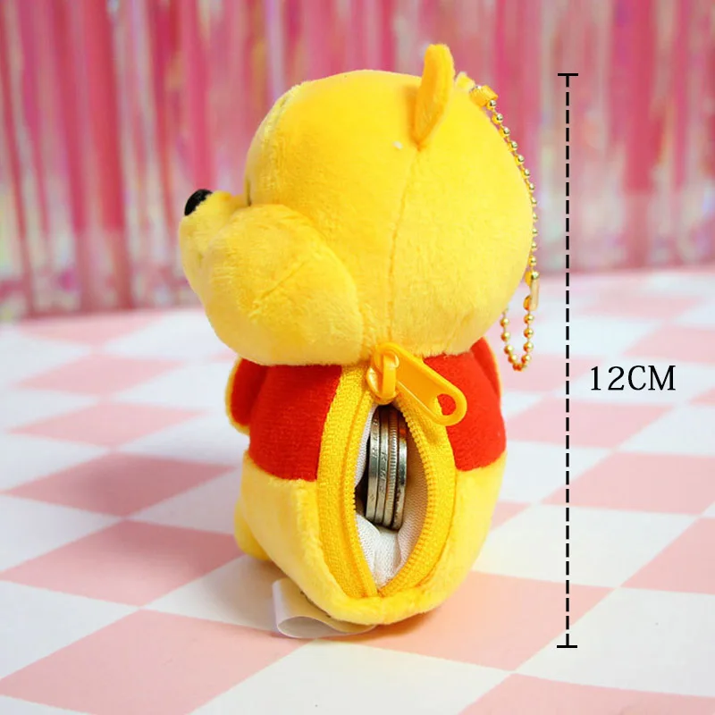 Дисней плюшевый Кошелек Веселый Микки Маус Винни Пух мультфильм монета сумки