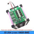 Для отвертки 3 S 25A Li-Ion 18650 BMS PCM батарея защиты доска BMS PCM с балансом для литий-ионный батарея ячейки Pack модуль AU