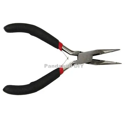 Wire Cutter Ювелирные плоскогубцы DIY Ювелирные Инструменты Наборы для изготовления ювелирных изделий Полировка закаленная углеродом сталь Черный 10,5~ 15 см - Цвет: Wire Cutter