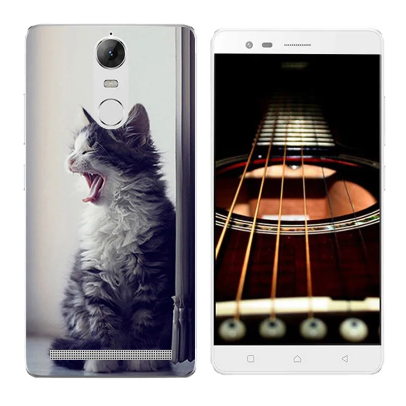 Чехлы для телефонов Lenovo Vibe K5 Note Pro A7020 с принтом большого пистолета K52t38 A7020a40 A7020a48