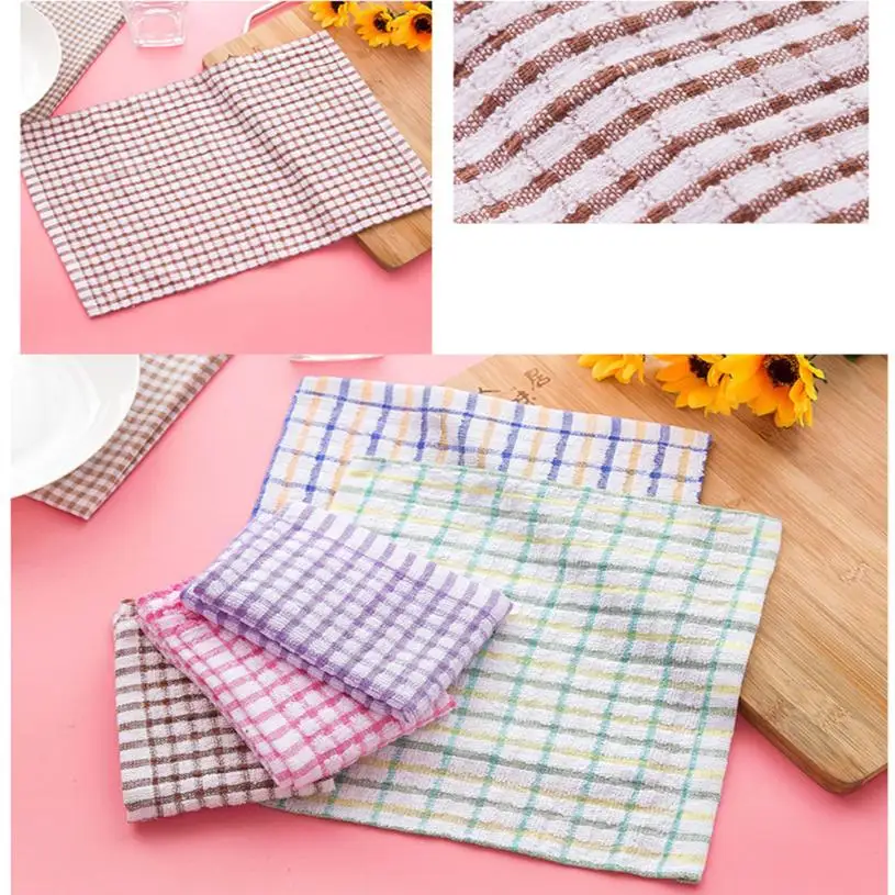 2018 Absorbent Wash Cloth Car Kitchen Cleaning Microfiber Towels Cloths NEW DE5 |