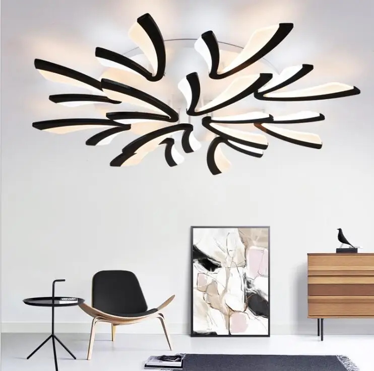 L Living room ceiling lamp Modern minimalist round creative living atmosphere restaurant led | Освещение