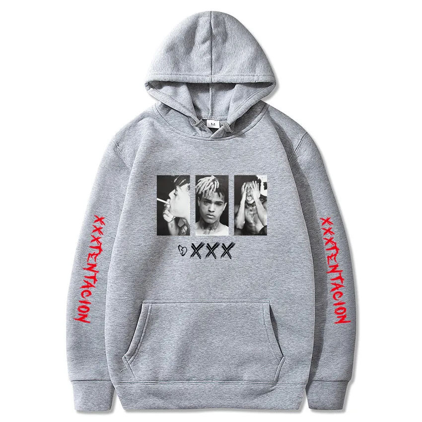 Горячая 2019 XXXTentacion толстовки для мужчин/Женский Повседневный пуловер уличная