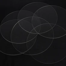 Круглый 3D принтер боросиликатное стекло сборка плиты/стеклянная