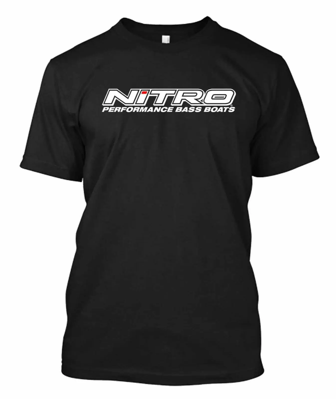 Nitro Boats мужская черная футболка на заказ|Мужские футболки| |