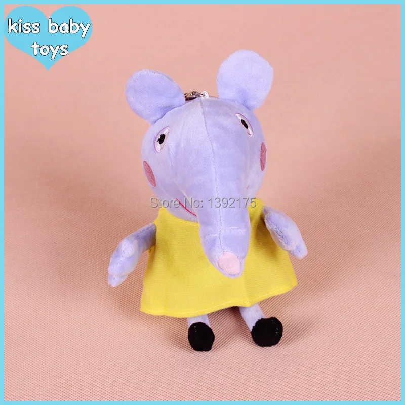 Free Shipping 2014 New Peppa Pig Friends 8Pcs/lot Stuffed Animal Plush Toys Baby Kids Birthday Gift For Kids|toy pail|toy crossbowgift wrap |