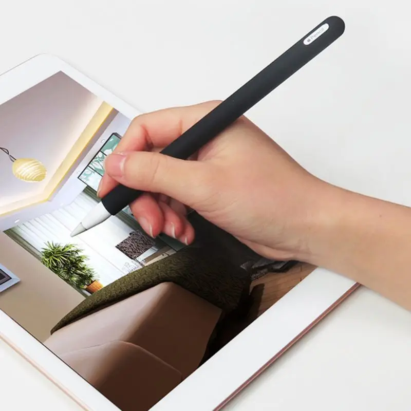 Защитный чехол из мягкого силикона с сцепление кожного покрова для Apple Pencil 2nd