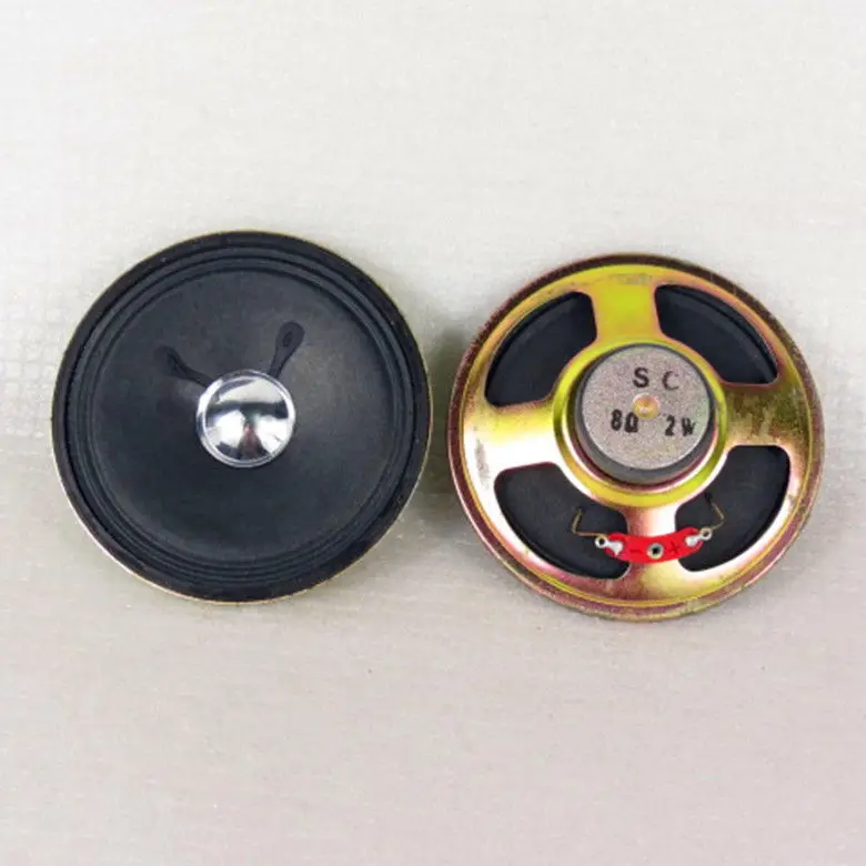 

2шт 3 "8 Ом 2 Вт Полнодиапазонный аудио динамик стерео громкий динамик