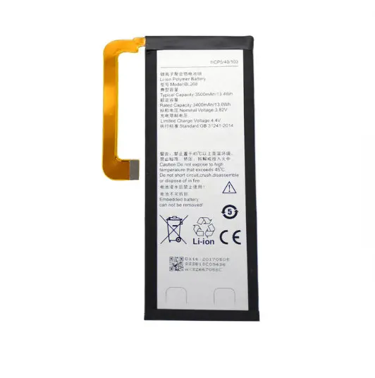 Ciszean 1x3500mAh/wh BL268 Сменный аккумулятор для смартфона Lenovo ZUK Z2 Z2131