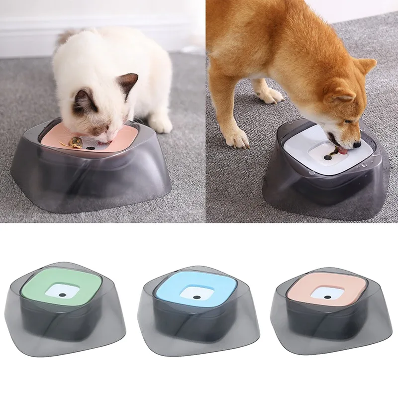 SMARTPET 1L анти разбрызгивание собака чаши плавающий не моча рот чаша собаки
