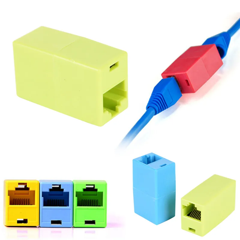 5 шт. Racdom Color RJ45 CAT 5E Удлинитель сетевой Ethernet Lan кабель соединитель случайный цвет