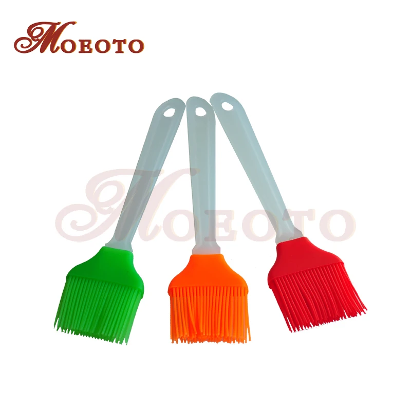 Один шт Кухня торта силикона шпатель смешивая Кисточки масло посуда инструмент