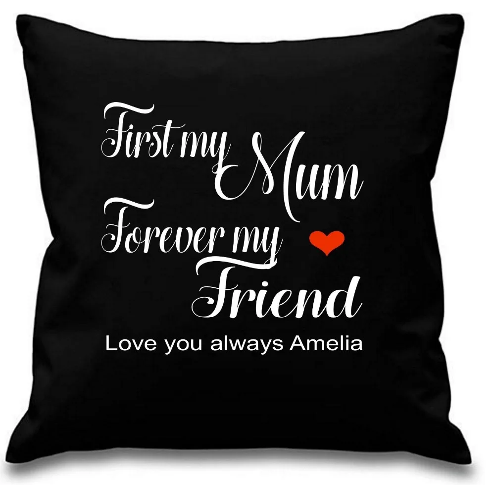 

Новый первый моя мама мой друг навсегда Подушка Чехол Персонализированная подушка крышка для мамы Мумия станут отличным подарком на день р...