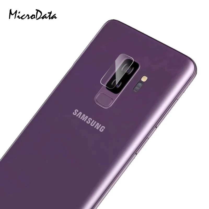 Защитная пленка для камеры MicroData из мягкого закаленного стекла samsung Galaxy S9 S9Plus + C