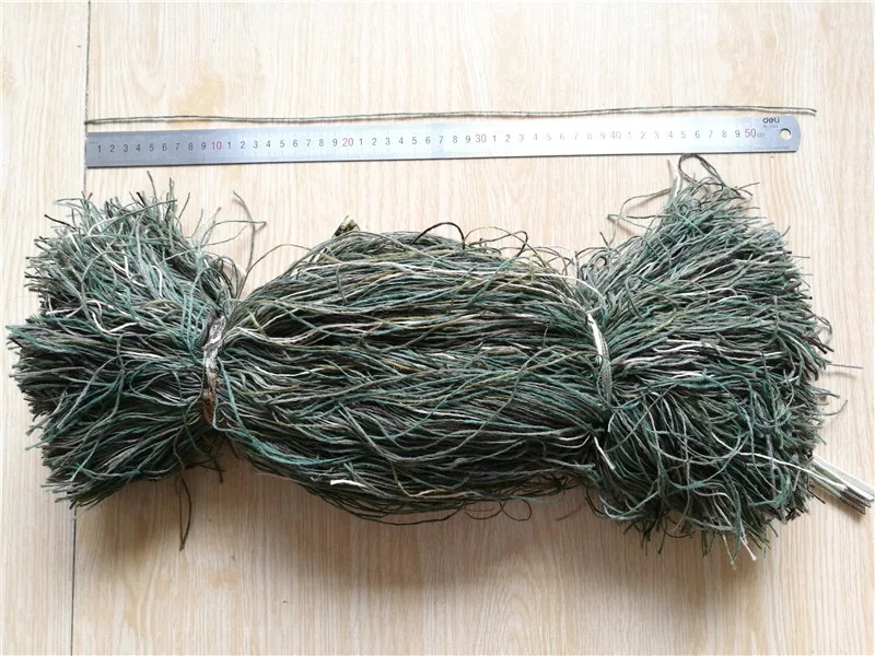 Химическое Нитки мешковины пряжи для Охота маскировочный костюм Ghillie Пейнтбол