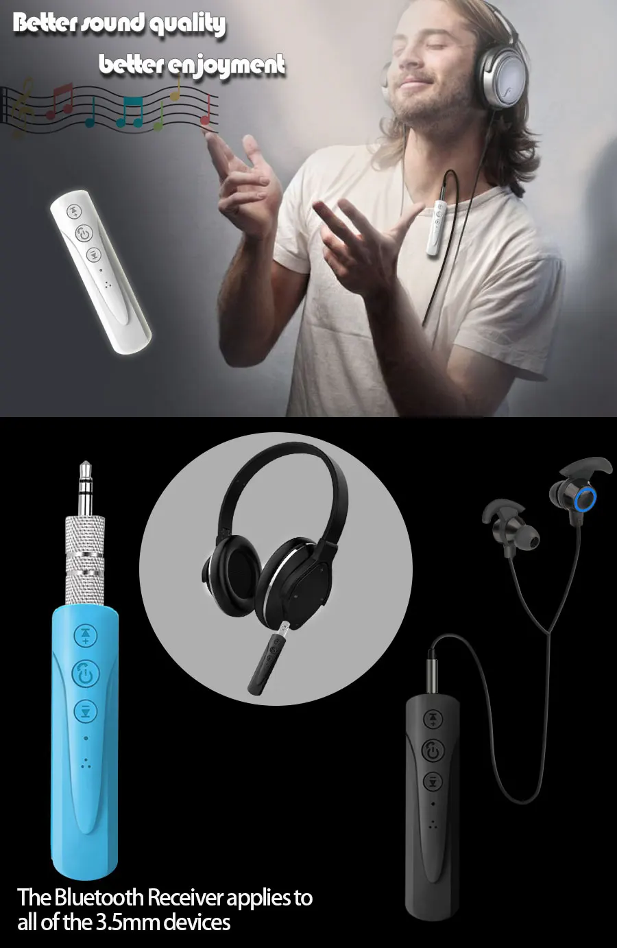 3 5 мм Bluetooth наушники свободные руки ресивер набор громкой связи гарнитура для