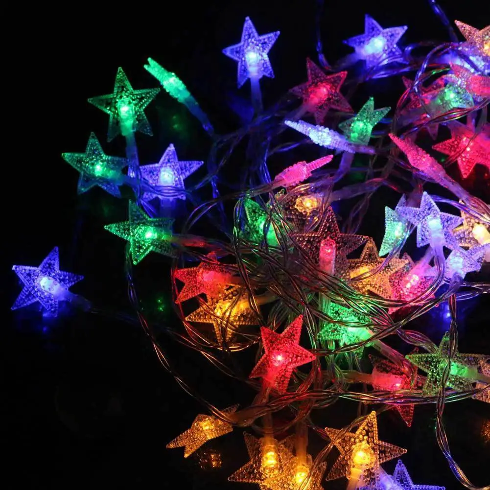 10 м 60LED USB звезда Рождество Свадьба вечерние Декор открытый Сказочный светильник |