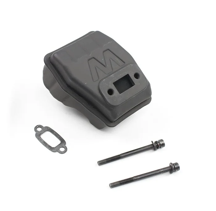 Глушитель выхлопной трубы для 23CC 26CC 29.5CC 30.5CC газовый двигатель Zenoah CY 1/5 HPI 5B 5T 5SC Rovan