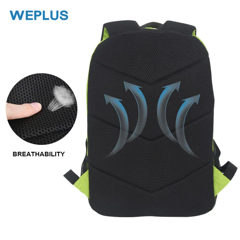 WEPLUS, водонепроницаемый спортивный рюкзак для альпинизма, походов, компьютера, ноутбука, 15,6, рюкзаки, женский рюкзак, мужская повседневная сумка
