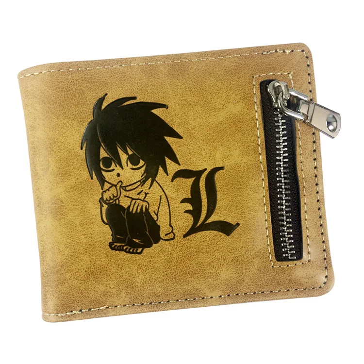 Новые дизайнерские Короткие Кошельки из аниме Death Note мультяшный Карманный