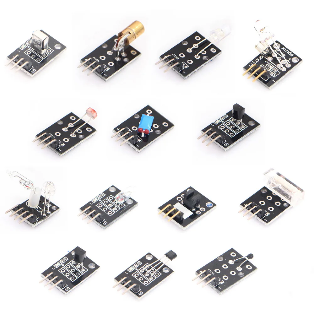 37 in 1 box Sensor Kit with plastic stock good quality low price | Automation Robot