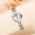 Часы наручные Lvpai женские, модные серебристые роскошные стальные, с браслетом