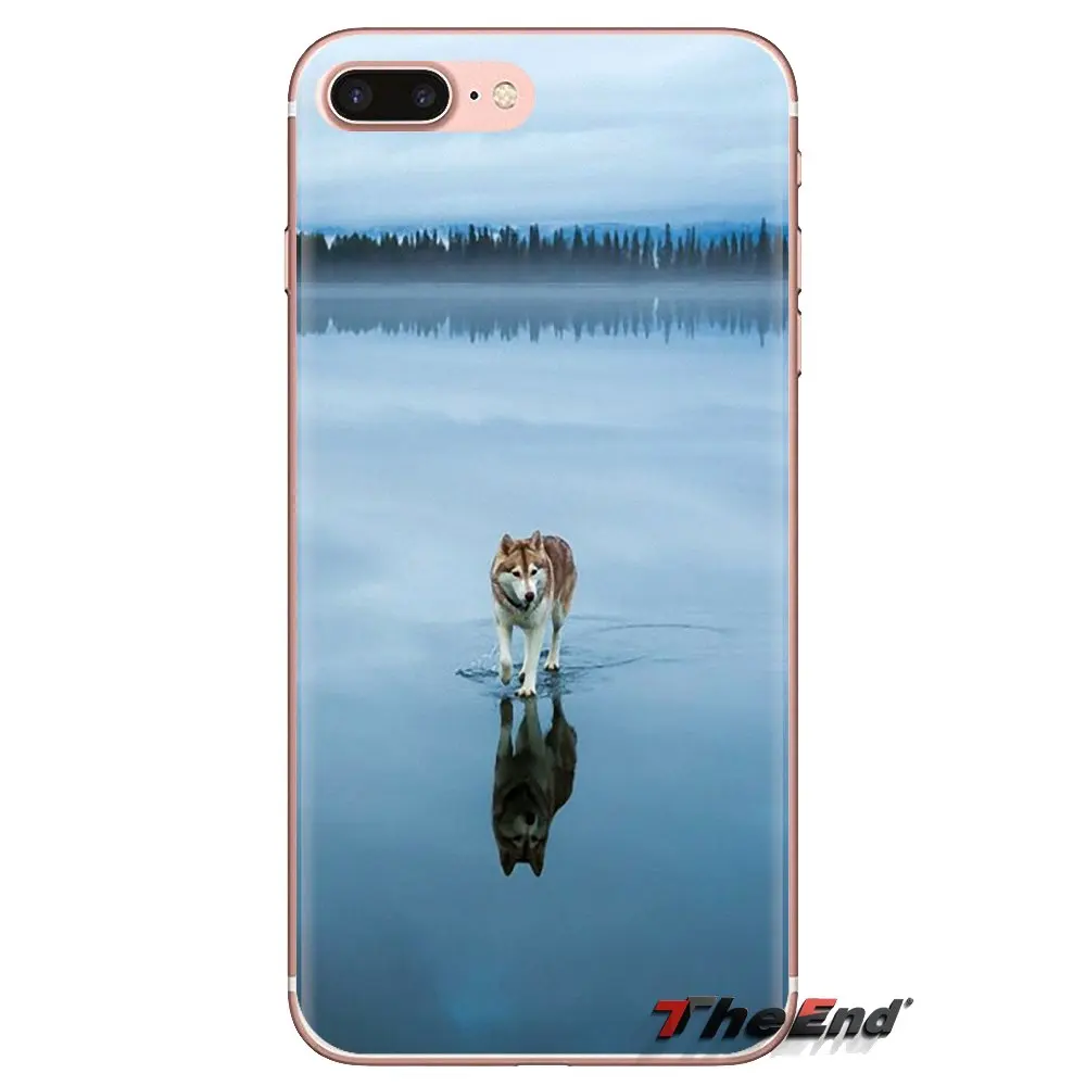 Siberian Husky Dog puppies For Xiaomi Redmi 4A S2 Note 3 3S 4 4X 5 Plus 6 7 6A Pro Pocophone F1 Soft Transparent Shell Covers |