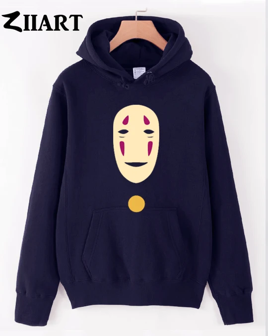 Мужская флисовая маска без лица с изображением Человека Миядзаки Хаяо одежда для